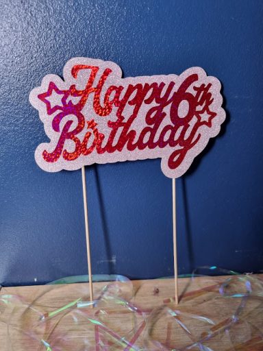 Cake Topper £6
